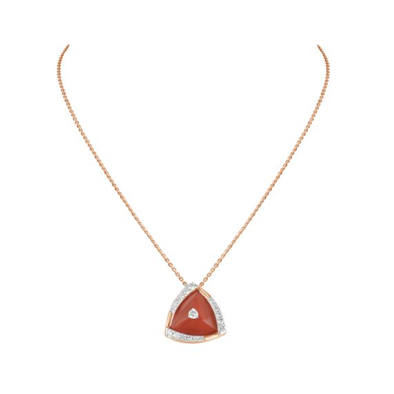 GIVA 925 Sterling Silver Rose Gold Loving in Red Pendant With Link Chain |  Valentines Gifts for Girlfriend,Pendant to Gift Women & Girls | With  Certificate of Authenticity and 925 Stamp |