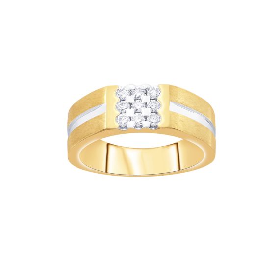 Buy Classic Men'S Finger Ring In 14Kt Yellow Gold Online | Orra