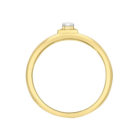 22k Plain Gold Ring JGS-2311-09297 – Jewelegance