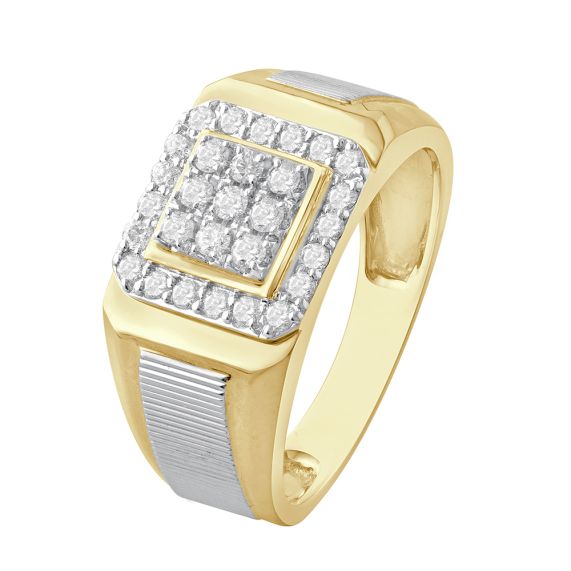 Designer Solitaire Platinum Engagement Ring for Men JL PT 315 – Jewelove.US