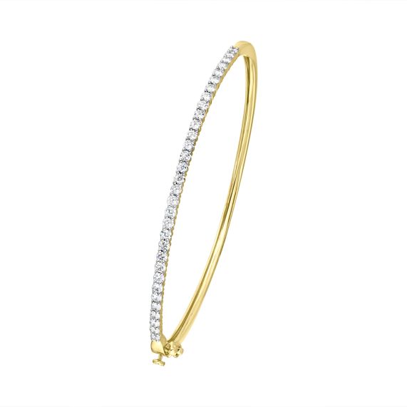 Buy Delicate Crown Star Bracelet in Diamonds and Yellow Gold