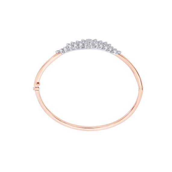 Buy Glamorous Diamond Bracelet in Circular Design Online | ORRA