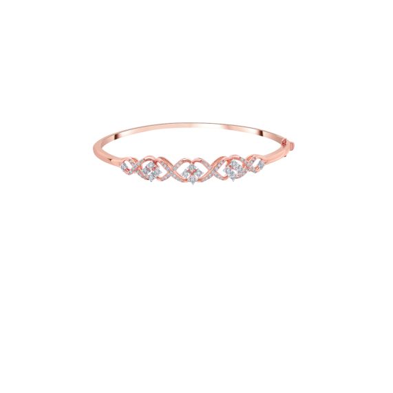 Caras Diamond Bangle Bracelet – DIVAA by ORRA
