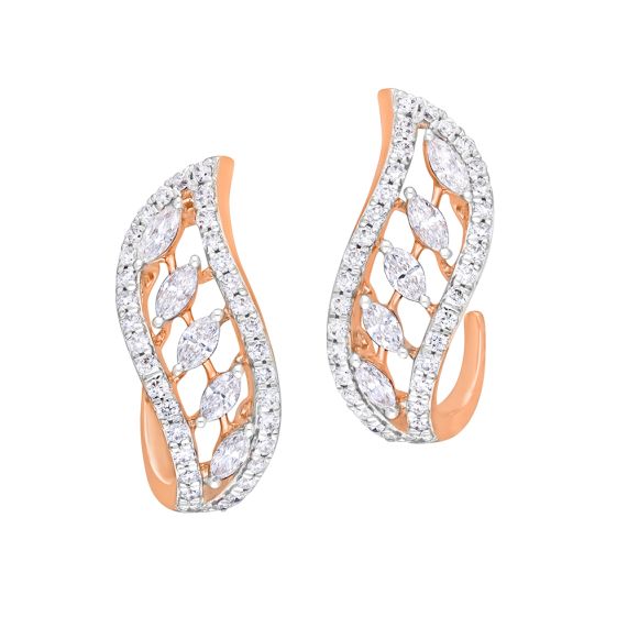 Colorful hot sale diamond earrings