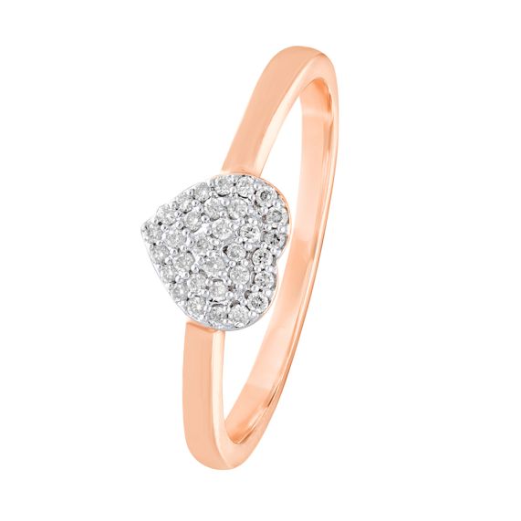 Heart shaped hot sale ring online