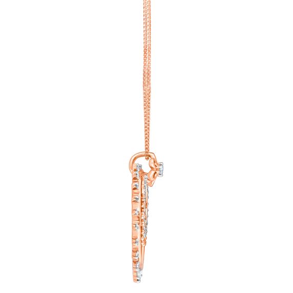 Estate Gold and Diamond Bar Snake Chain Necklace