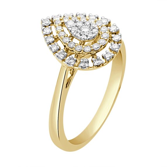 Buy 22K Yellow Gold Antique Design Vintage Ring Online | Madanji Meghraj