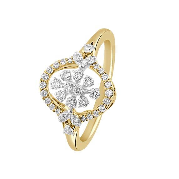 Buy IGI Certified 2.05 Carat (ctw) Round Diamond Ladies Swirl Wedding Ring  Set 2 CT 10K Rose Gold Online at Dazzling Rock