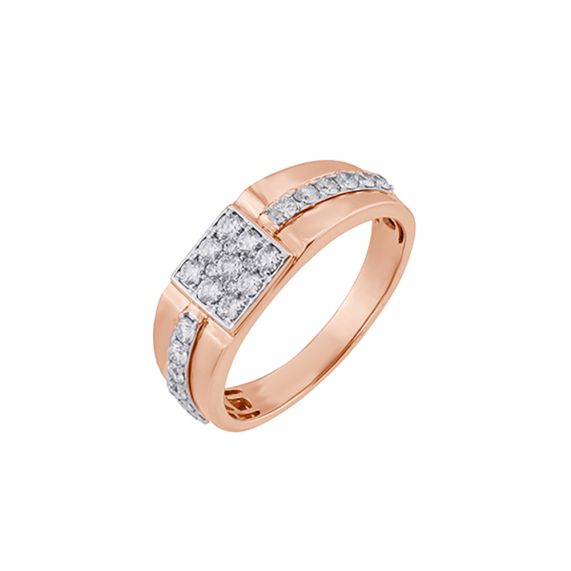 Buy Alluring 9 stone Diamond Men s Finger Ring ORG24K14 Online at ORRA