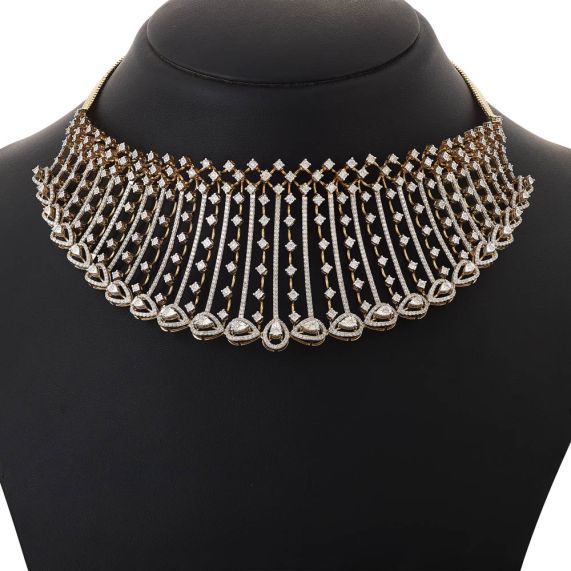 Buy Eternal Diamond Necklace Set Online ORRA