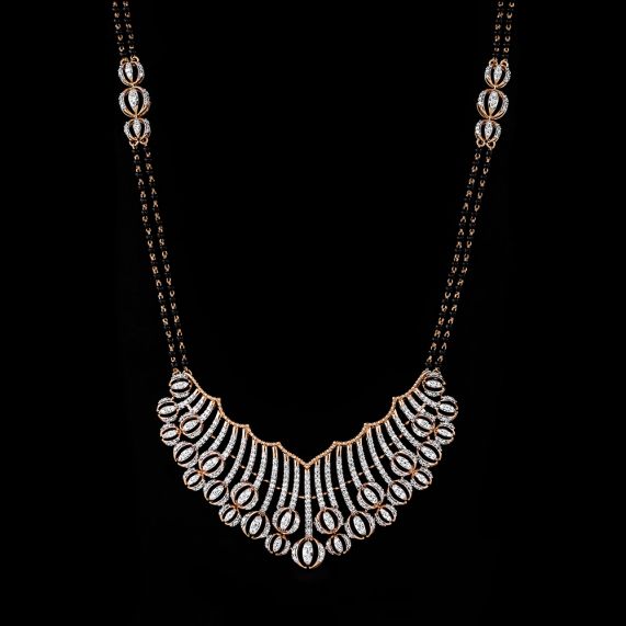 Buy clearance diamond mangalsutra