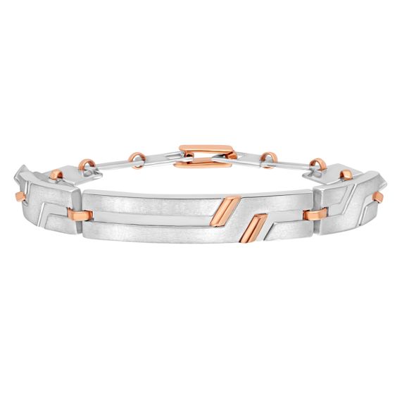 Buy ZIVOM Stylish Wheat Silver Rhodium 316L Surgical Stainless Steel  Bracelet Men Women Online at Low Prices in India  Paytmmallcom