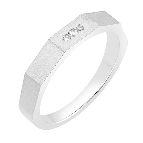 Buy Men s Textured Platinum Ring PMR23104 Online at ORRA