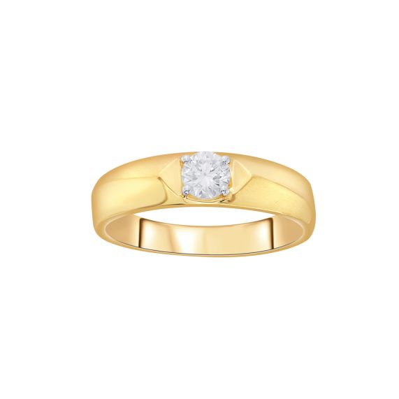 Buy Solid Men s Diamond Ring YMR23011 Online at ORRA