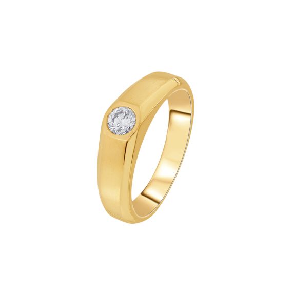 Buy MALABAR GOLD AND DIAMONDS Mens Gold Ring FRANDZ0082 Size 24.5 |  Shoppers Stop
