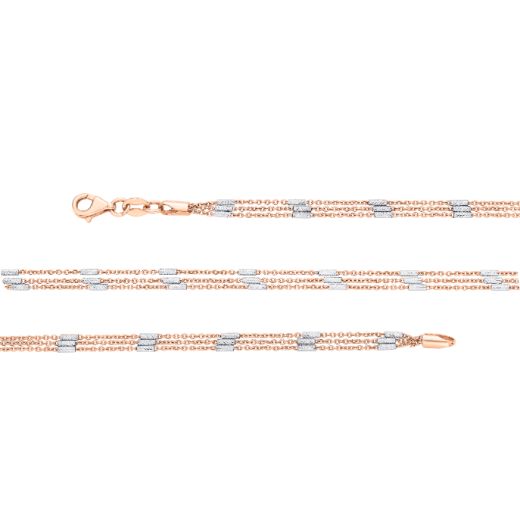 Polished Rose Gold Chain