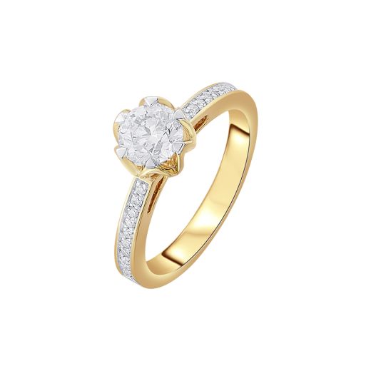 Breathtaking Diamond Solitaire Finger Ring
