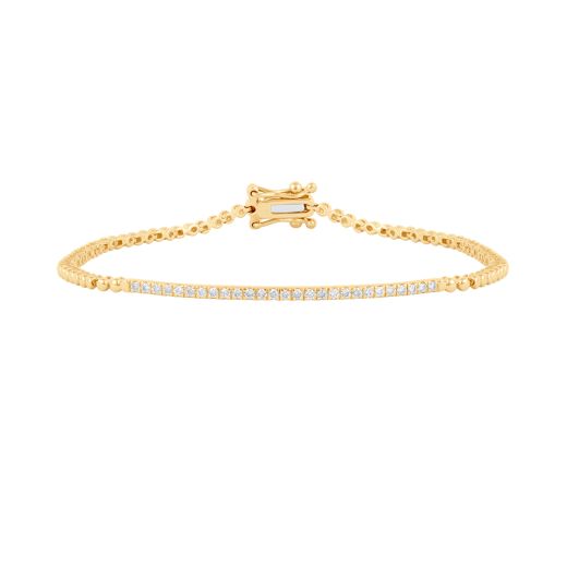 Radiant Link Design Diamond Bracelet