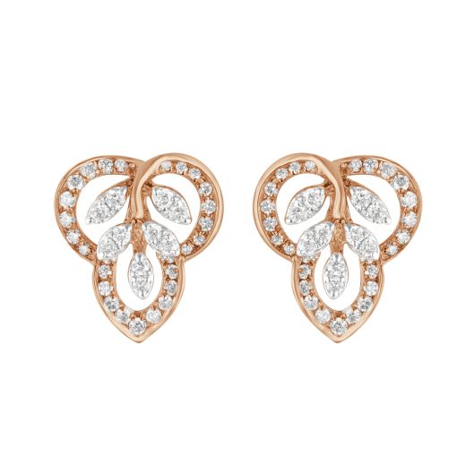 Traditional Diamond Earrings