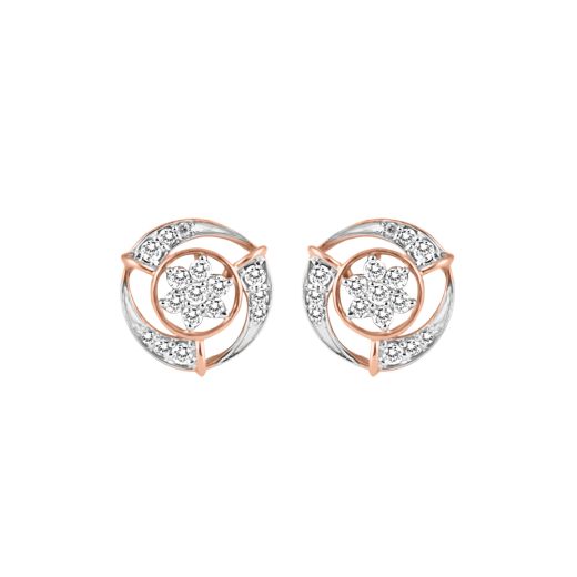 Diamond Dreams Rose Gold Earrings