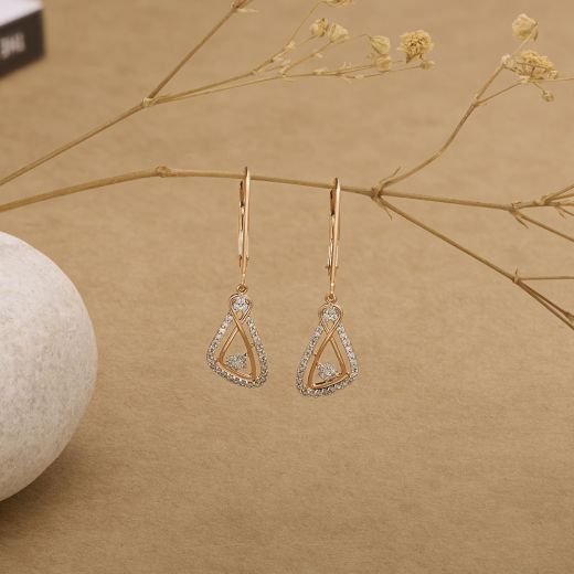 Glorious Nakshatra Diamond Drop Earrings