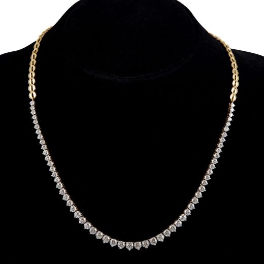 Eclectic Diamond Studded Necklace