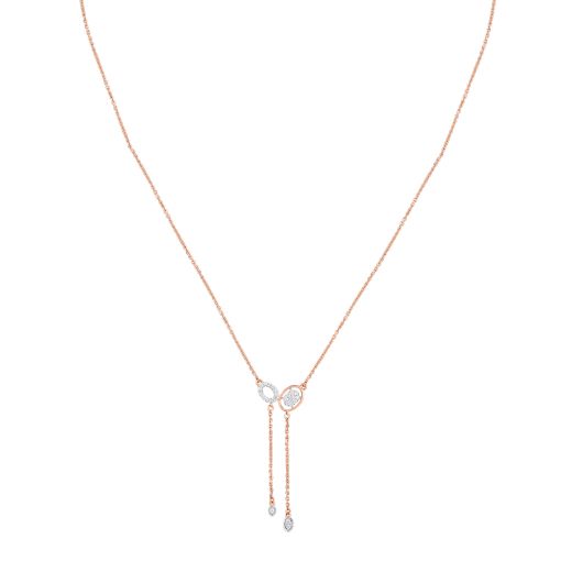 Geometric Design Diamond Necklace