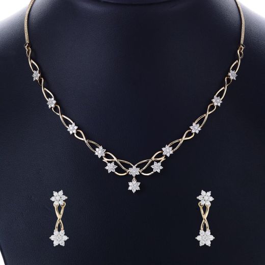 Luminous Opulence Diamond Necklace Set