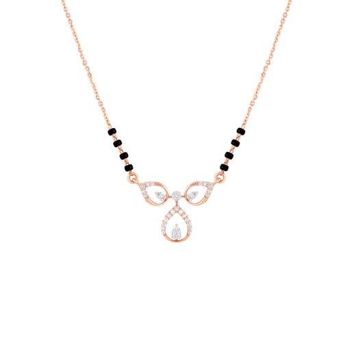 Attractive Drop Design Diamond Mangalsutra