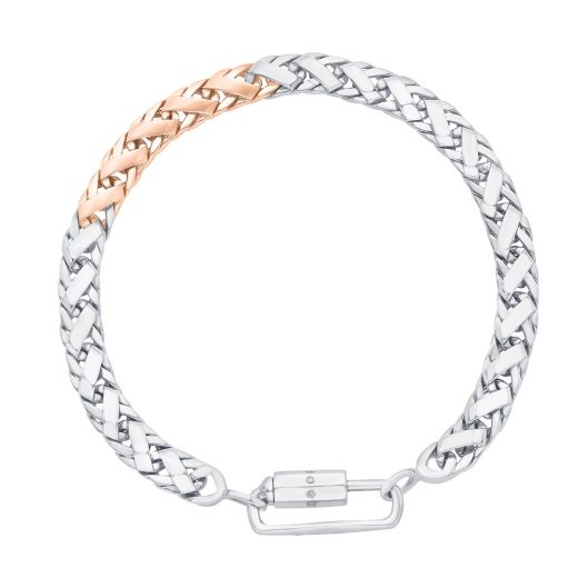 Versatile Dual Metal Bracelet For Men