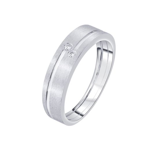 ORRA Couple Collection 950 Platinum Ring : Amazon.in: Fashion