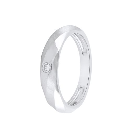 Resilient Platinum Ring For Men