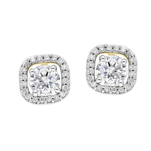Bespoke Diamond Crown Star Earrings
