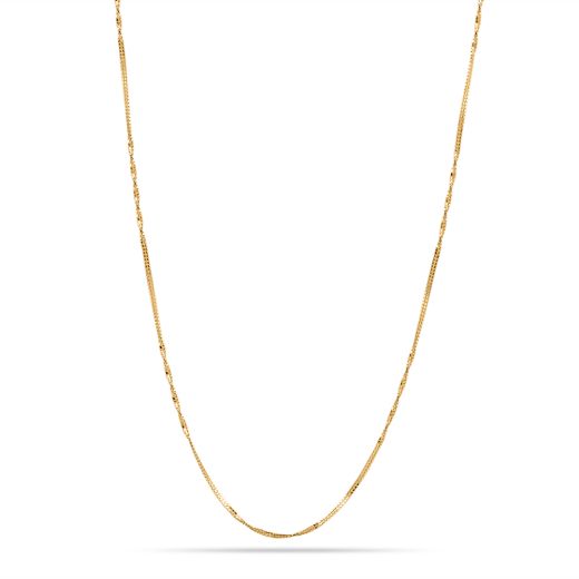 Radiant Beauty 14K Yellow Gold Chain