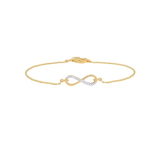 Infinity Design Diamond Bracelet