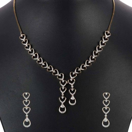 Luminous Splendor Diamond Necklace Set