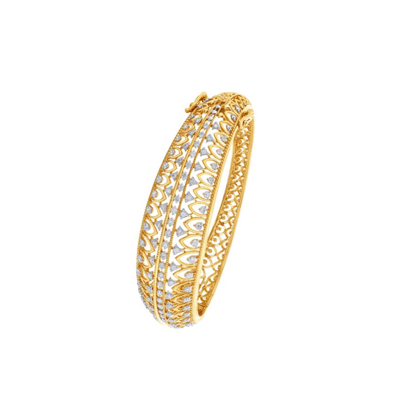 PC Chandra Jewellers 18KT 750 Yellow Gold Online Exclusive Bracelet for  Women and Girls  21 Grams  Amazonin Fashion