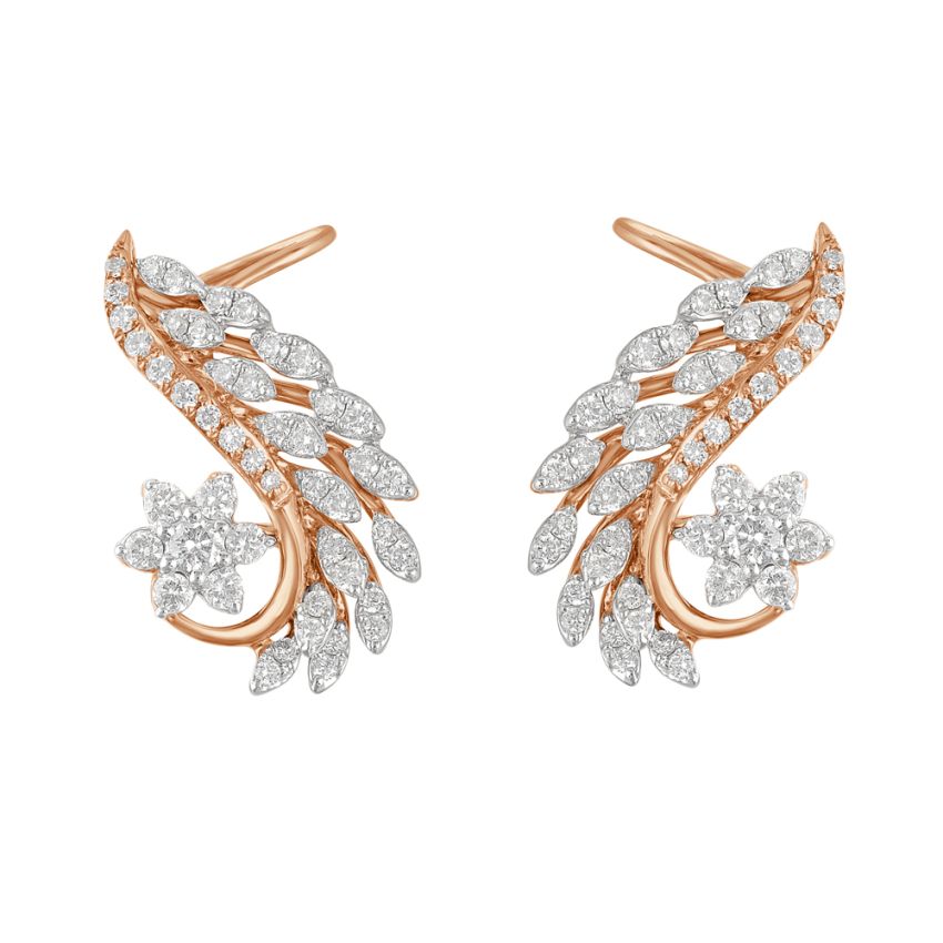 Laurie Ear Climbers in Gold  Kendra Scott  Bridal Jewelry