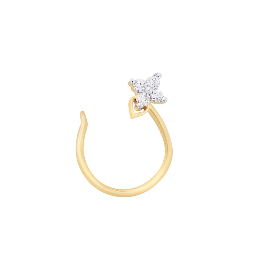 Pc chandra jewellers diamond 2024 nose pin