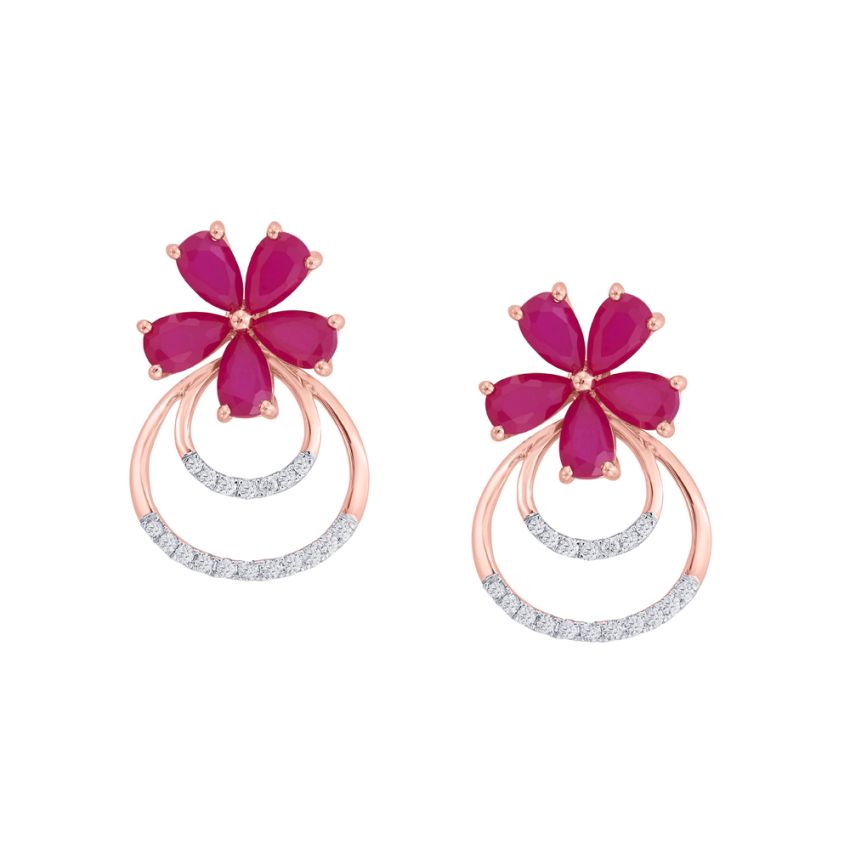 Tanishq diamond earrings hot sale under 10000