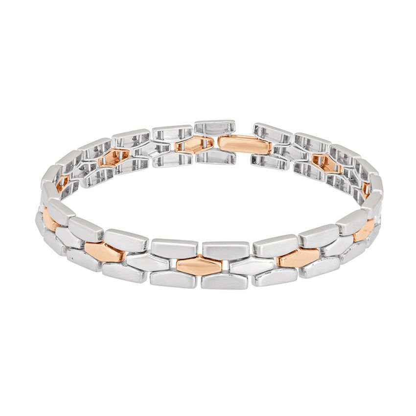 Stunning Platinum Bracelets For Men 20PTMOK02