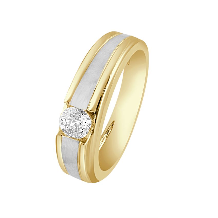 Gold diamond hot sale band rings