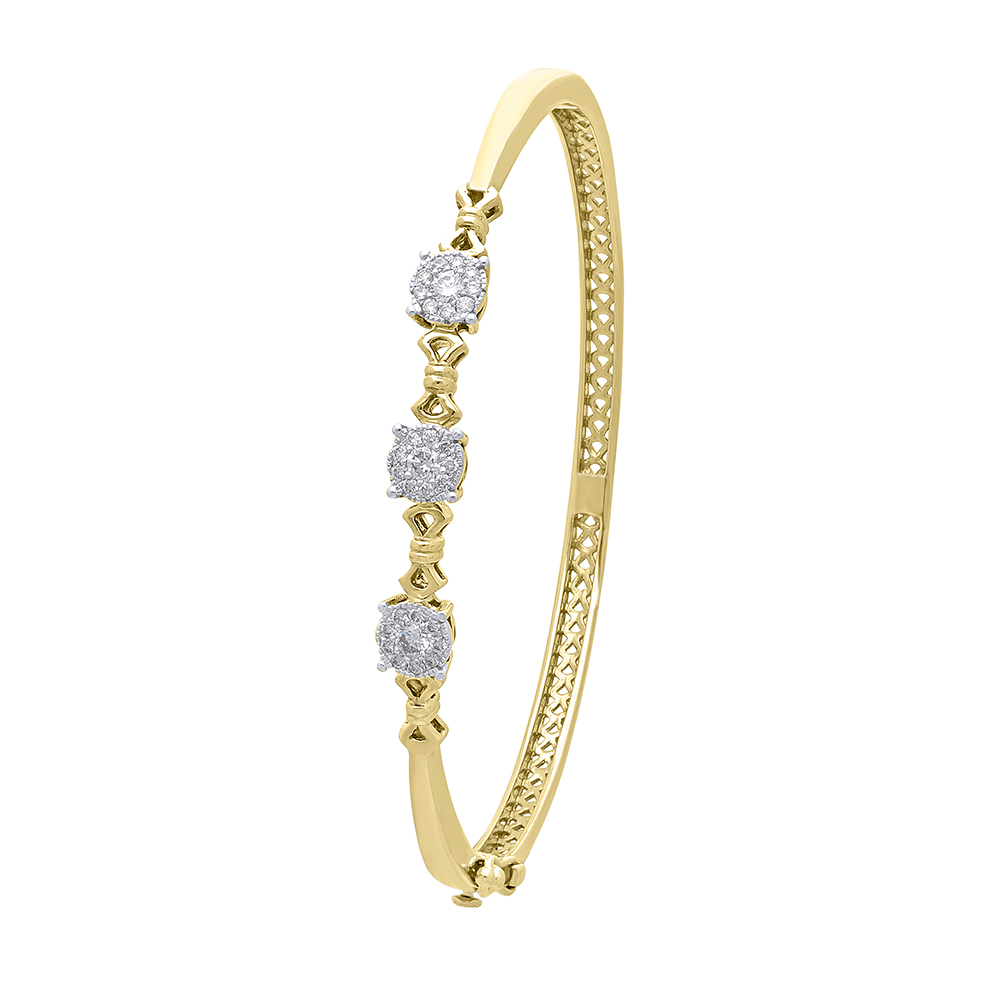 Buy Delicate Bracelet in Diamonds and Gold Online | ORRA