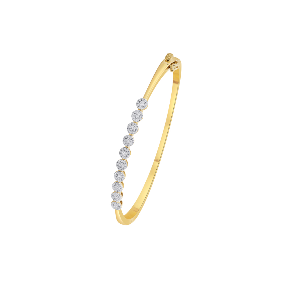 Buy Glossy Diamond Crown Star Bracelet Online | ORRA