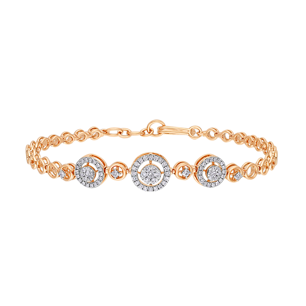 DIVAA by ORRA - Shine bright in our Diamond Bracelets that are bold enough  to make a statement, yet tasteful in their refined elegance. Shop for these  DIVAA pieces (DBG21009 & DBG21011)